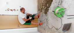 Búranie starej podlahy 2